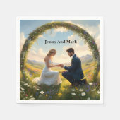 Een belofte voor altijd: het Verloving Servet (Voorkant)