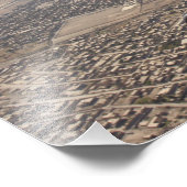 Een bemanningshoofd zoekt verdachte activiteit foto afdruk (Hoek)