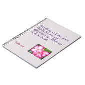 Een bemoedigend Notitieboek (Linkerzijde)