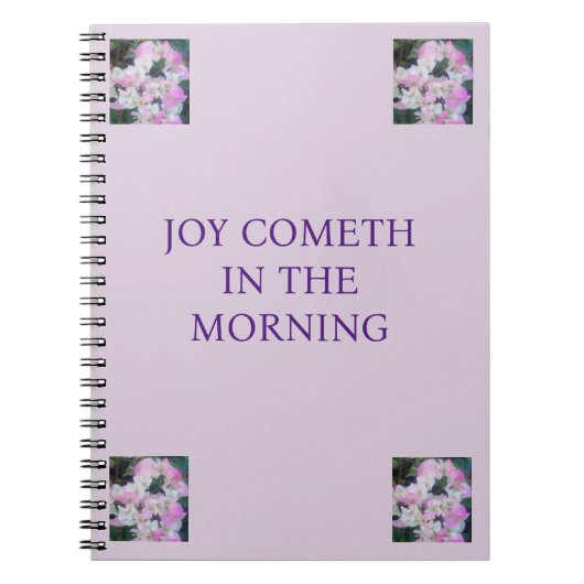 Een bemoedigend Notitieboek (Voorkant)