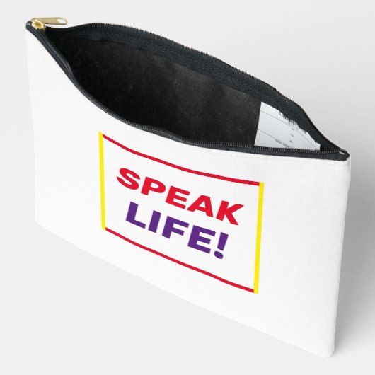 Een bemoedigende buidel etui (Open)