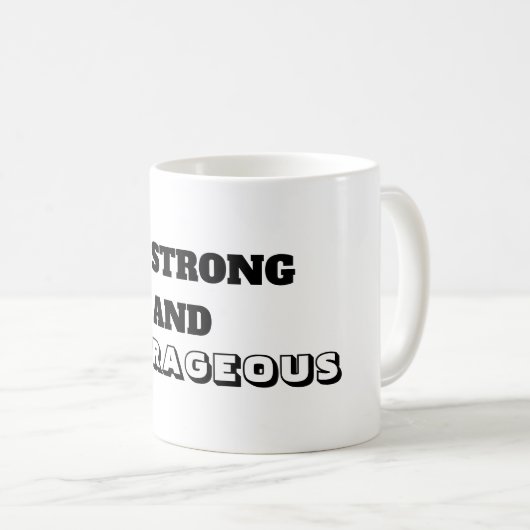 een bemoedigende Mok (Voorkant rechts)