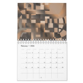 Een beoordeling van digitale Abstracte kunst Kalender (Feb 2026)