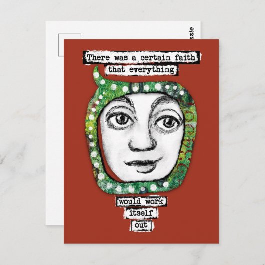 Een bepaald Briefkaart van de gelovigen (Voorkant / Achterkant)