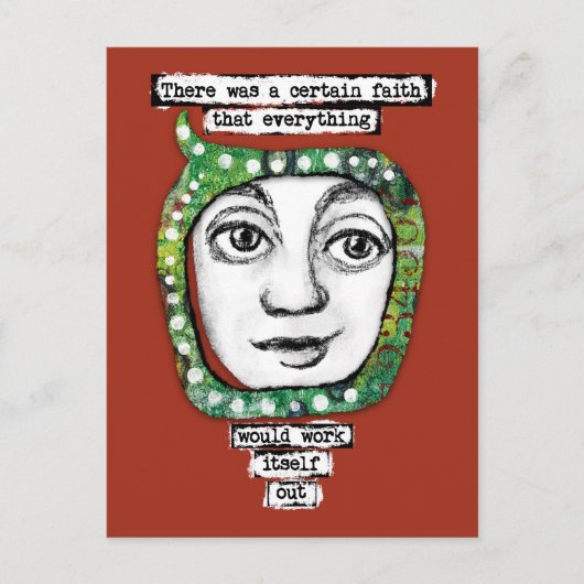 Een bepaald Briefkaart van de gelovigen (Voorkant)