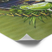 Eén bepaalde Harbour Jimmy Buffett Lyrics Poster (Hoek)