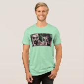 Een beren jawn Tri-Blend shirt (Voorkant volledig)