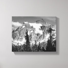 Een berg in het North Cascades National Park Canvas Afdruk