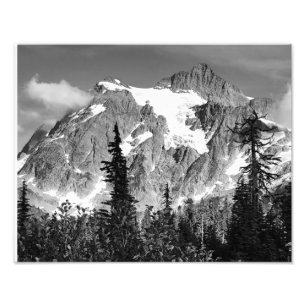 Een berg in Nationaal park North Cascades  Foto Afdruk