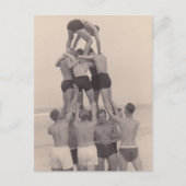 Een berg Mannen Briefkaart (Voorkant)