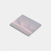 Een bergzonsondergang illustratie post-it® notes (Schuin)