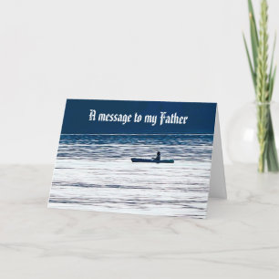 EEN BERICHT OP MIJN VADER-Kaart Kaart