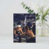 Een bericht uit Amerika Briefkaart (Staand voorkant)