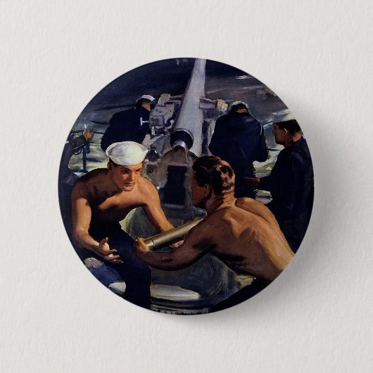 Een bericht uit Amerika Ronde Button 5,7 Cm (Voorkant)