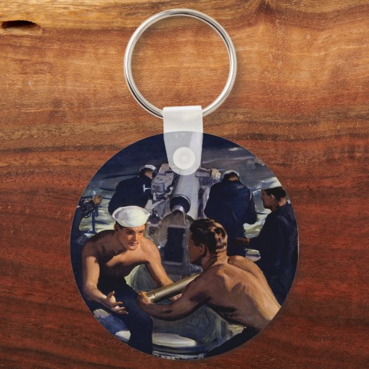 Een bericht uit Amerika Sleutelhanger (Voorkant)