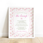 Een bericht van de Bump Love Shack Baby shower Poster