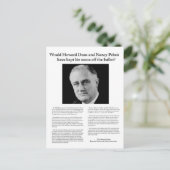 Een bericht van de Groep van Denver aan Chicago Briefkaart (Staand voorkant)