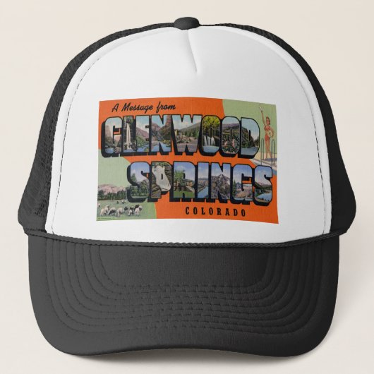Een bericht van Glenwood Springs Colorado Trucker Pet (Voorkant)