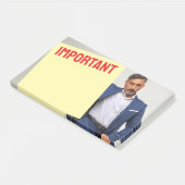 Een bericht van je baas post-it® notes (Schuin)