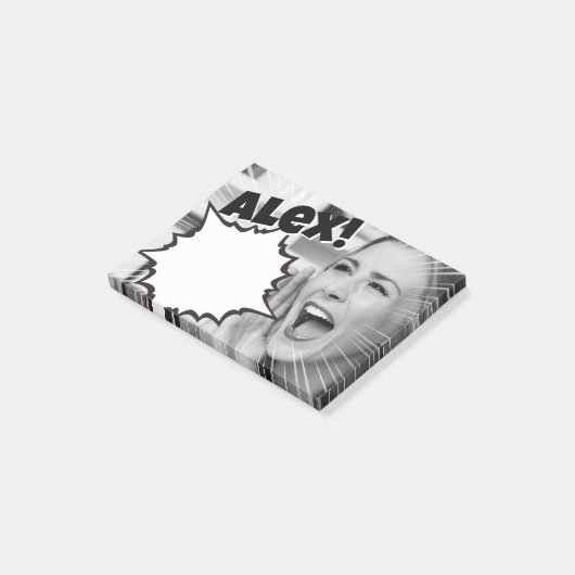 Een bericht van je moeder. post-it® notes (Schuin)