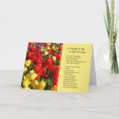 Een bericht voor je op je verjaardag...religieus kaart (Voorkant)