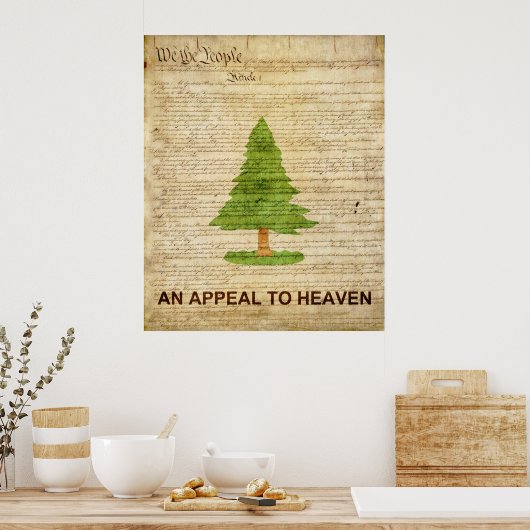 Een beroep op de Heaven Flag Poster (Keuken)