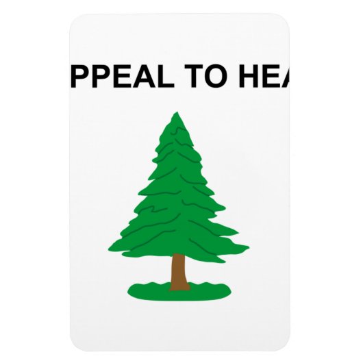 Een beroep op de hemelvlag magneet (Verticaal)