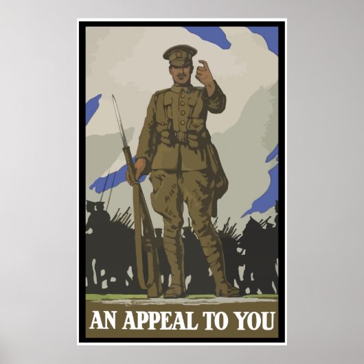 Een beroep op u — Rand Poster (Voorkant)