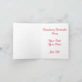 Een Berry Good Time Sweet Strawberry Shortcake Par (Binnen)