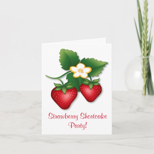 Een Berry Good Time Sweet Strawberry Shortcake Par (Voorkant)