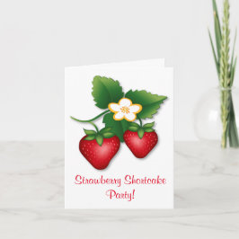 Een Berry Good Time Sweet Strawberry Shortcake Par