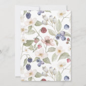 Een Berry Sweet Baby Meisje is op de Weg Wild Berr Kaart (Achterkant)