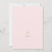 Een Berry Sweet Birthday - Strawberry Roze Uitnodi Kaart (Achterkant)