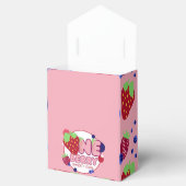 Een Berry Sweet Girl Party Favor Box Bedankdoosjes (Geopend)