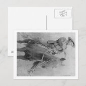 Een beruchte treinreiziger zal "Dixon"-Roberts Briefkaart (Voorkant / Achterkant)