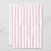 Een Bes Zoete Kokette Baby Shower Uitnodiging (Achterkant)