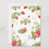 Een besachtig Baby shower Kaart (Achterkant)