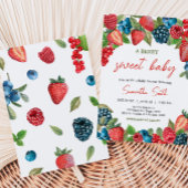 Een besachtig Baby shower Kaart