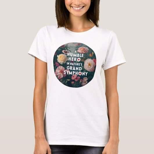 Een bescheiden held in de Grote Symfonie van Natuu T-shirt (Voorkant)