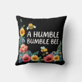 Een Bescheiden Hommel Kussen (Achterkant)