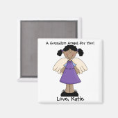 Een beschermengel voor jou! magneet (Voorkant / Achterkant)