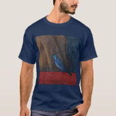 Een beschilderde vogel uit de Renaissance. T-shirt (Voorkant)