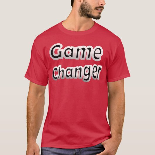 een beschrijvingGame changer Cadeaus vintage T-shirt (Voorkant)