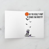 Een besluit van Halloween Kaart (Binnen)