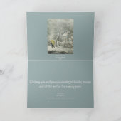 Een besneeuwde ochtend - Fanny Palmer Feestdagen Kaart (Binnen)