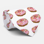 Een besproeide Donut Stropdas (Opgerold)