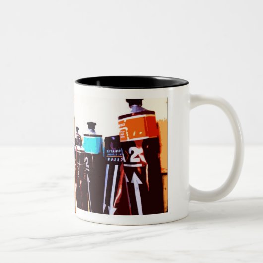 Een beste schilder tweekleurige koffiemok (Rechts)