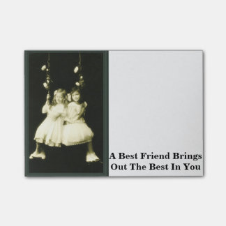 Een beste vriend brengt het beste in jou post-it® notes