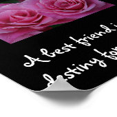 Een beste vriend poster (Hoek)