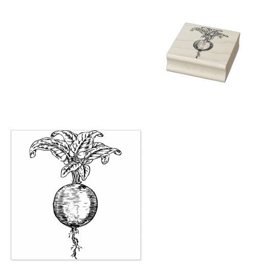 EEN BET OM TE ETEN RUBBERSTEMPEL (Gestempeld)